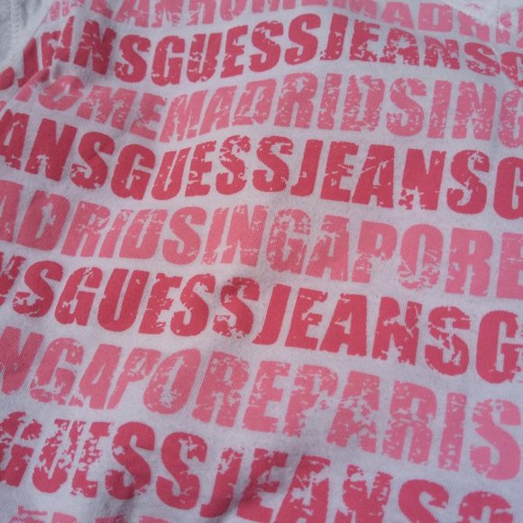 Guess Jeans Pink Baby Tee - Picture 4 of 4